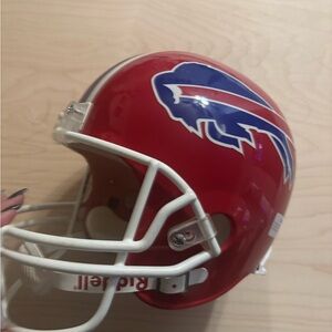 Red Buffalo Bills Football Helmet